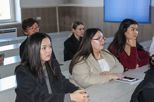 International Relations Department KRSU held a meeting with students of the Faculty of International Relations