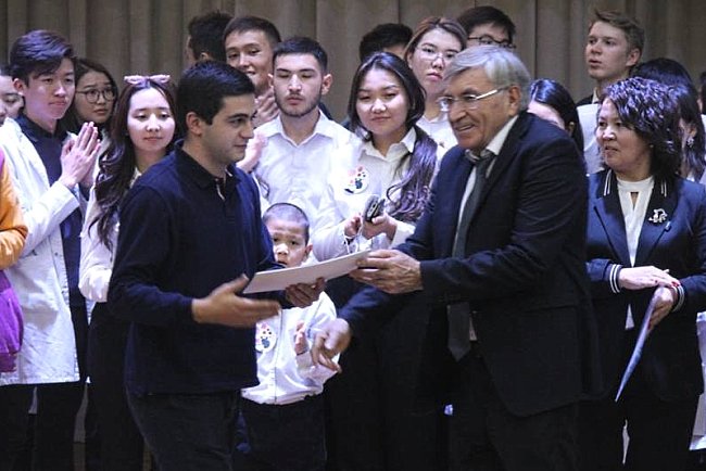 KRSU students took a prize at the 1st International Olympiad in Pathophysiology