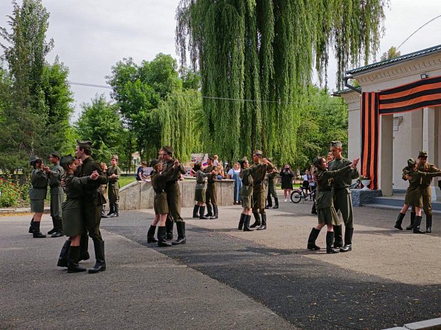 Students and employees of KRSU took part in events dedicated to Victory Day