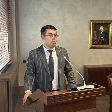 A KRSU student took part in an international conference at Moscow State University