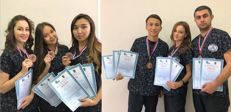 Medical students from Kyrgyzstan took third place at the International Olympics in Russia