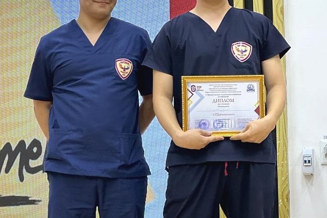 The KRSU team became second at the Interuniversity Olympiad in Surgery
