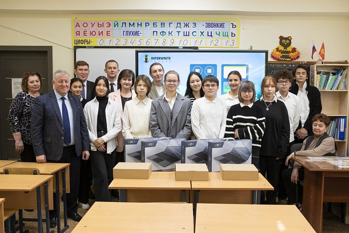 The Russian humanitarian mission has strengthened the material and technical base of the secondary school KRSU