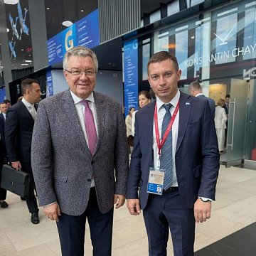 KRSU and SPbPU discussed the development of joint projects at SPIEF 2026