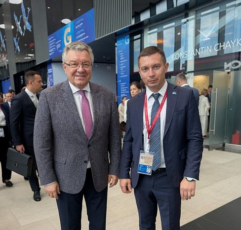 KRSU and SPbPU discussed the development of joint projects at SPIEF 2026