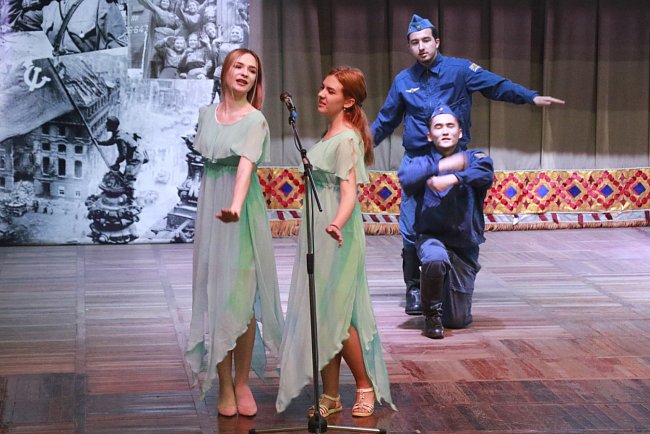 For Victory Day: a big concert was held at KRSU «Let's bow to those great years!»