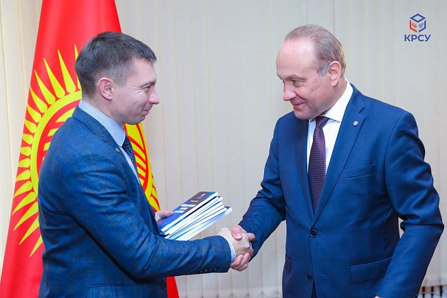 The management of KRSU met with the delegation of the IPA CIS Council