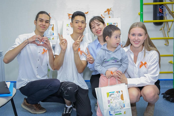 A holiday for children was held at the Kelechek children's rehabilitation center