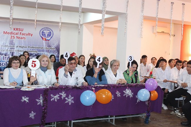 A traditional student competition «Histology experts» was held at the KRSU medical department