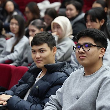 Meetings of students with representatives of the Ministry of Internal Affairs of the Kyrgyz Republic continue at KRSU