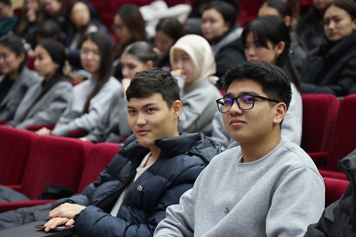 Meetings of students with representatives of the Ministry of Internal Affairs of the Kyrgyz Republic continue at KRSU