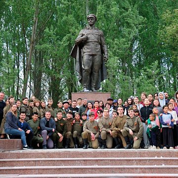 Чүй облусунда Иван Панфиловдун эстелигинде ишембилик өттү