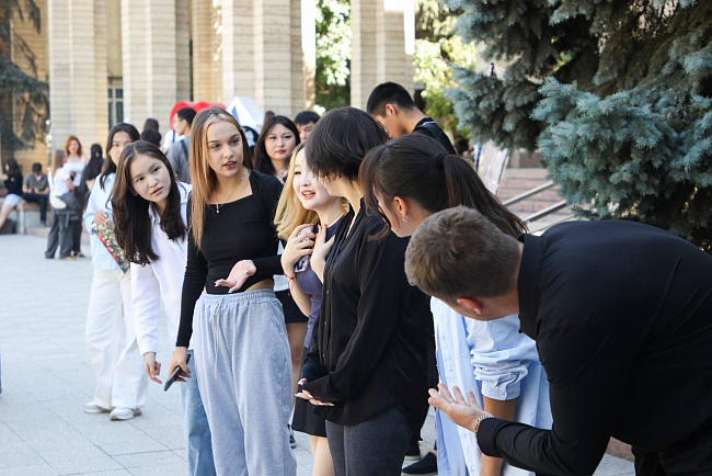 В КРСУ прошла встреча первокурсников с профсоюзной организацией «Молодые»