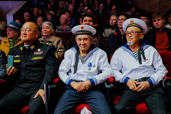 A concert of the Ensemble of the Russian Black Sea Fleet took place at KRSU