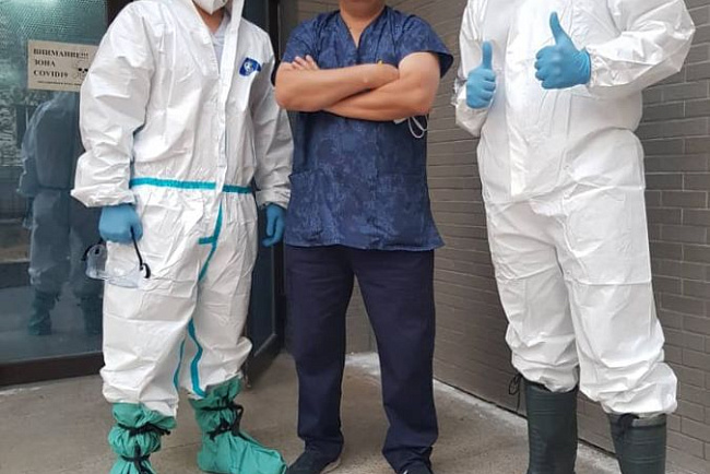 В красной зоне