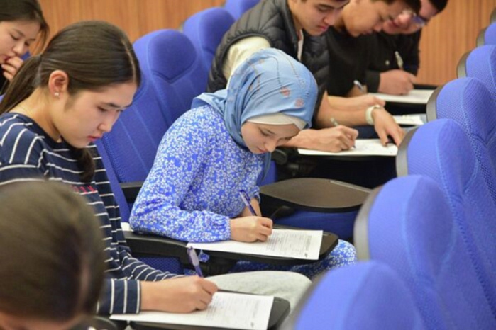 «Total dictation» has become a holiday of the Russian language for KRSU students
