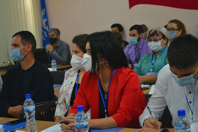 A student from KRSU spoke at a conference of Russian compatriots