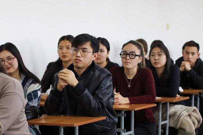 A guest lecture was held at the Faculty of Law of KRSU