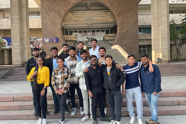 Иностранные студенты КРСУ посетили башню Бурана