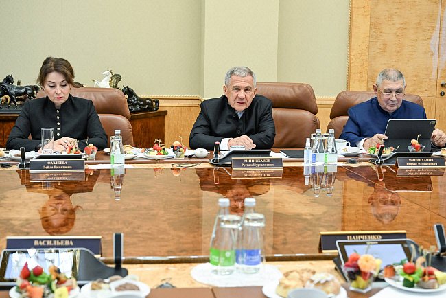 Sergei Volkov took part in a meeting with the head of Tatarstan