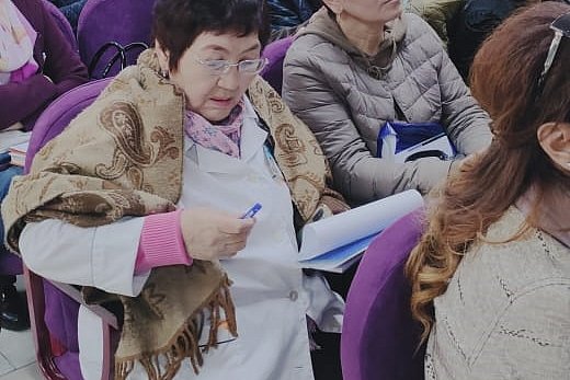 KRSU specialists conduct training conferences for doctors in Kyrgyzstan