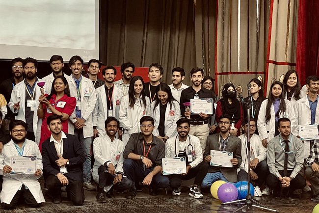 The KRSU «Patho Defenders» team won the interuniversity student Olympiad in pathological physiology