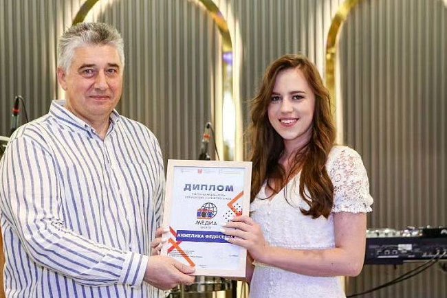 KRSU student A. Fedoseeva took part in a media school for young compatriots