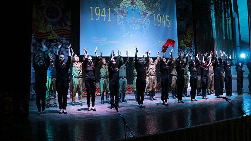 At KRSU named after. B. Yeltsin held a concert for Victory Day