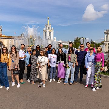 Leading specialist of the KRSU Olympic Institute Samrat Karachev visited a blog tour of Moscow organized by Rossotrudnichestvo