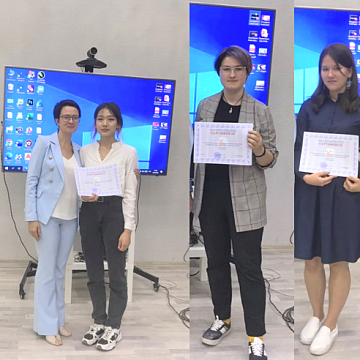 Students discussed the application of modern technology in architecture, design and construction