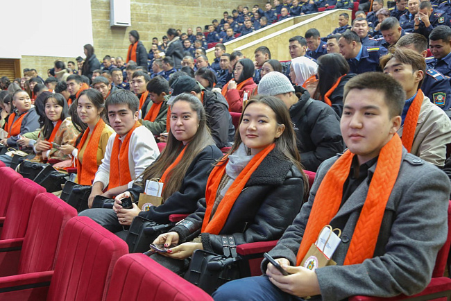 В КРСУ прошла лекция по профилактике правонарушений от СО МВД