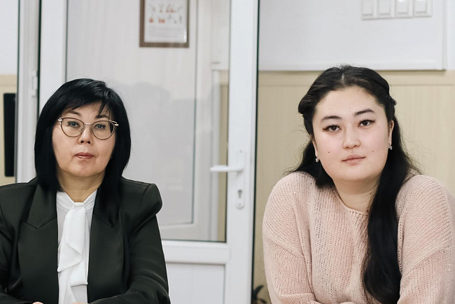 На юридическом факультете КРСУ состоялась гостевая лекция Акыйкатчы Кыргызской Республики
