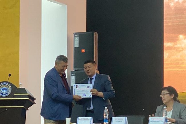 KRSU employees gave lectures for doctors as part of the conference «Current issues of arterial hypertension»