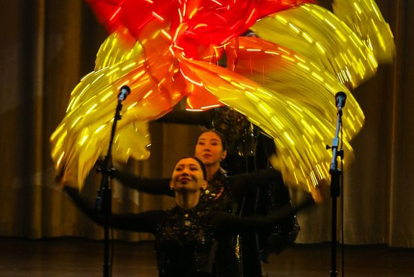 KRSU students celebrated the New Year brightly!