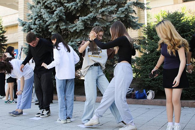 A meeting of first-year students with a trade union organization «Young» was held at KRSU