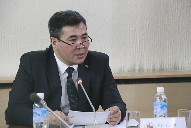 Lecture by the Ambassador of Turkmenistan to the Kyrgyz Republic Sh. Meredov