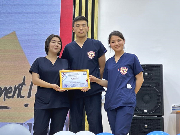 Команда КРСУ стала второй на межвузовской олимпиаде по хирургии