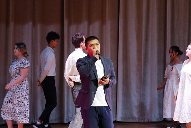 The festival of student creativity «Let's bow to those great years» was held at KRSU