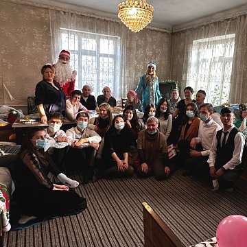 Representatives of KRSU visited elderly people before the New Year