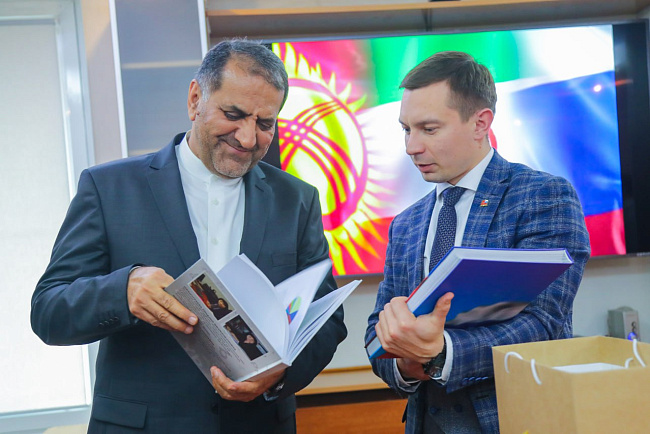 КРСУ посетил заместитель премьер-министра Ирана