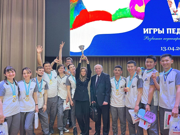 Студенты и ординаторы КРСУ выиграли VI Игры педиатров