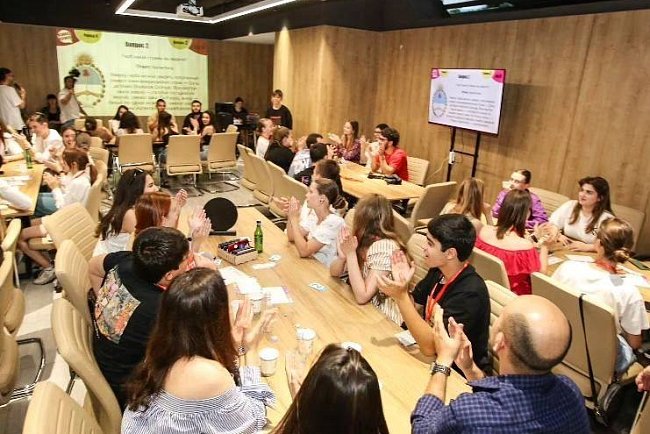 KRSU student A. Fedoseeva took part in a media school for young compatriots