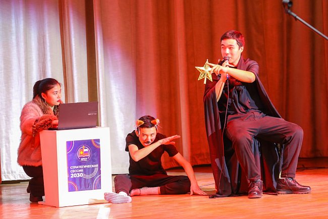 KRSU students celebrated the New Year brightly!