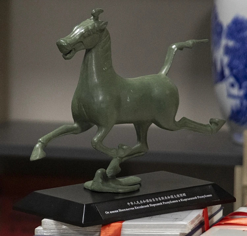 The Center for Chinese Language and Culture has opened at the Kyrgyz-Russian Slavic University