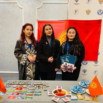 KRSU students at the International Seminar of the CIS Countries on the Preservation of Historical Memory