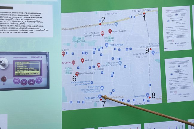 ETF employees presented the first mobile laboratory for monitoring environmental safety in the Kyrgyz Republic