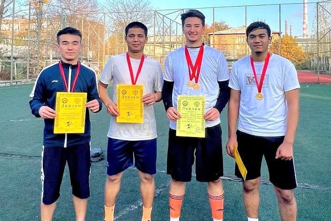 The team of the Faculty of Medicine won the football tournament as part of the KRSU sports competition