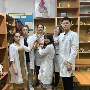 Born to win: KRSU doctors won gold at the II International Online Anatomy Olympiad