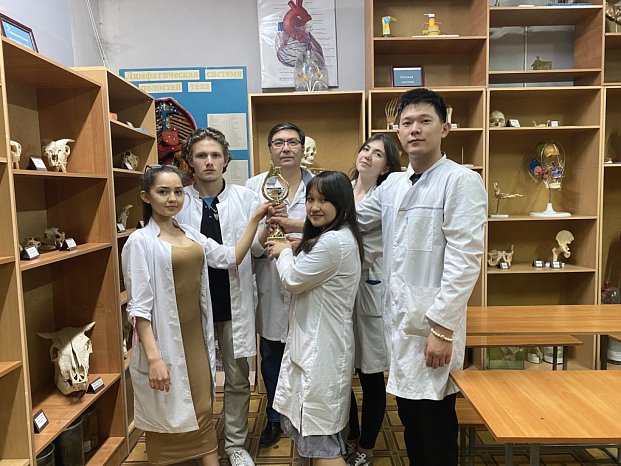 Born to win: KRSU doctors won gold at the II International Online Anatomy Olympiad