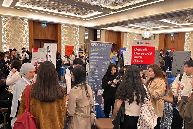 KRSU at the international educational exhibition in Astana